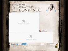 Tablet Screenshot of hoteldelconvento.com.ar